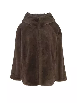 EMPORIO ARMANI | Wendejacke in Felloptik | 